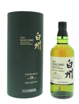 Hakushu 18 years old peated single malt whisky limited edition 2024 0,7L 48%