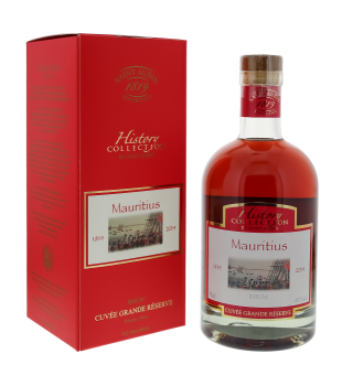 Saint Aubin history collection Mauritius cuvee grande reserve rum 0,7L 40%