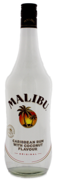 Malibu Caribbean coconut rum 1 liter 21%