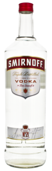 Smirnoff vodka Red Label Triple distilled 3 liter 40%