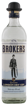 Brokers Dry blended genuine London Gin 0,7L 47%