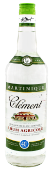 Clement Rhum Agricole Blanc 1 liter 40%