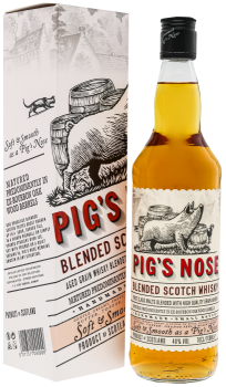Pigs Nose blended Scotch whisky 0,7L 40%