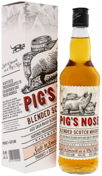 Pigs Nose blended small batch Scotch whisky 0,7L 40%