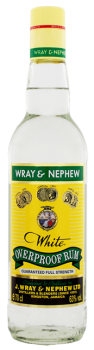 Wray & Nephews white overproof rum 0,7L 63%
