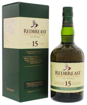 Redbreast 15 years old single pot still Irish whiskey 0,7L 46%
