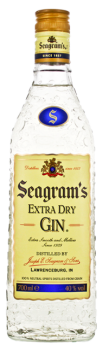 Seagrams extra dry gin 0,7L 40%
