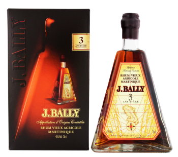 J Bally Vieux 3 years old Martinique rhum 0,7L 45%
