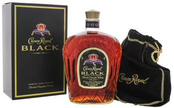 Crown Royal Black blended Canadian Whisky 1 liter 45%