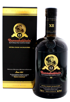 Bunnahabhain 12 years old single malt Scotch whisky 0,7L 46,3%