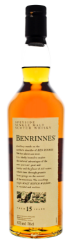 Benrinnes 15 years old Flora & Fauna 0,7L 43%