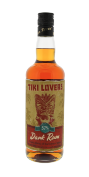 Tiki Lovers dark Carribean rum 0,7L 57%