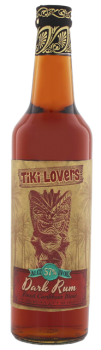 Tiki Lovers Rum Dark Carribean 0,7L 57%