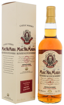 Macnamara Rum cask finish blended Gaelic whisky 0,7L 40%