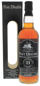 Poit Dhubh 21 years old blended Malt Whisky 0,7L 43%