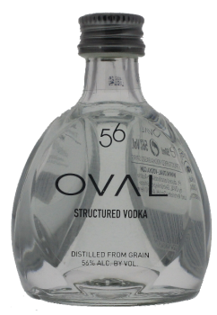 Oval Vodka 56 Structured wodka 0,05L 56%