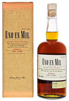 Uno en Mil Solera Gran Reserva Brandy single oak cask 0,7L 40%