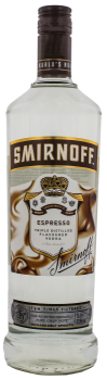 Smirnoff Espresso premium wodka 1 liter 37,5%
