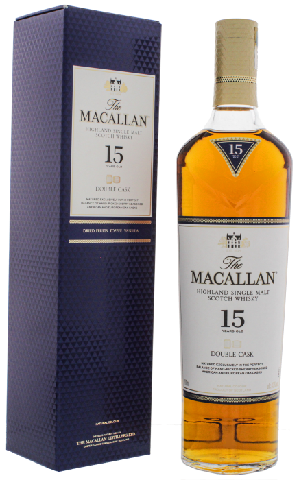Mondwater boeren Mellow Macallan Double Cask 15YO Single Malt Whisky online kopen prijs