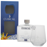 Cubical Gin Premium London Dry + Glas 0,7L 40%