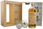 Arran 10 years old Single Malt Scotch Whisky + 2 glazen 0,7L 46%