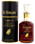 El Dorado Rum 25 years old vintage 1986 0,7L 43%