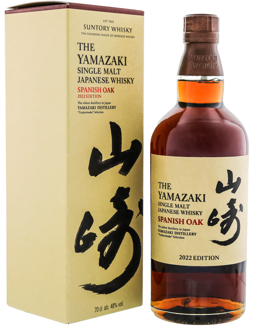 Yamazaki Spanish Oak Edition 2022 single malt Japanese whisky 0,7L 48%