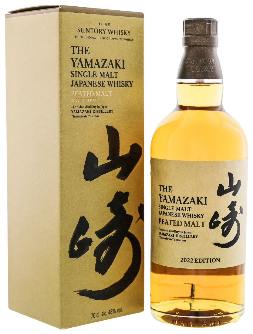 Yamazaki Peated malt Edition 2022 single malt Japanese whisky 0,7L 48%