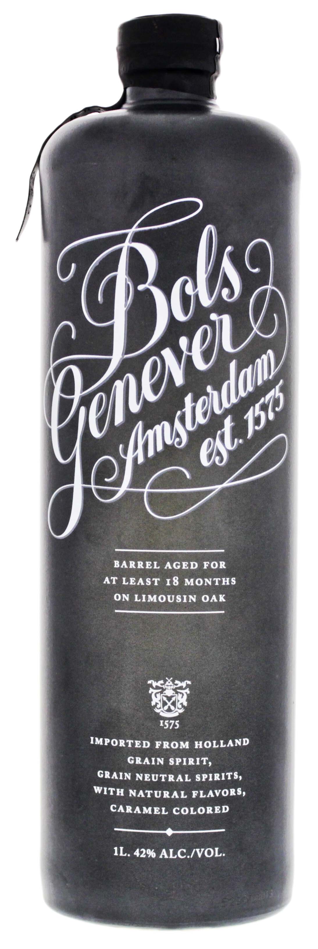 Bols Genever Amsterdam Barrel Aged 1 Liter 42% – Vatgerijpte genever naar 19e-eeuws recept