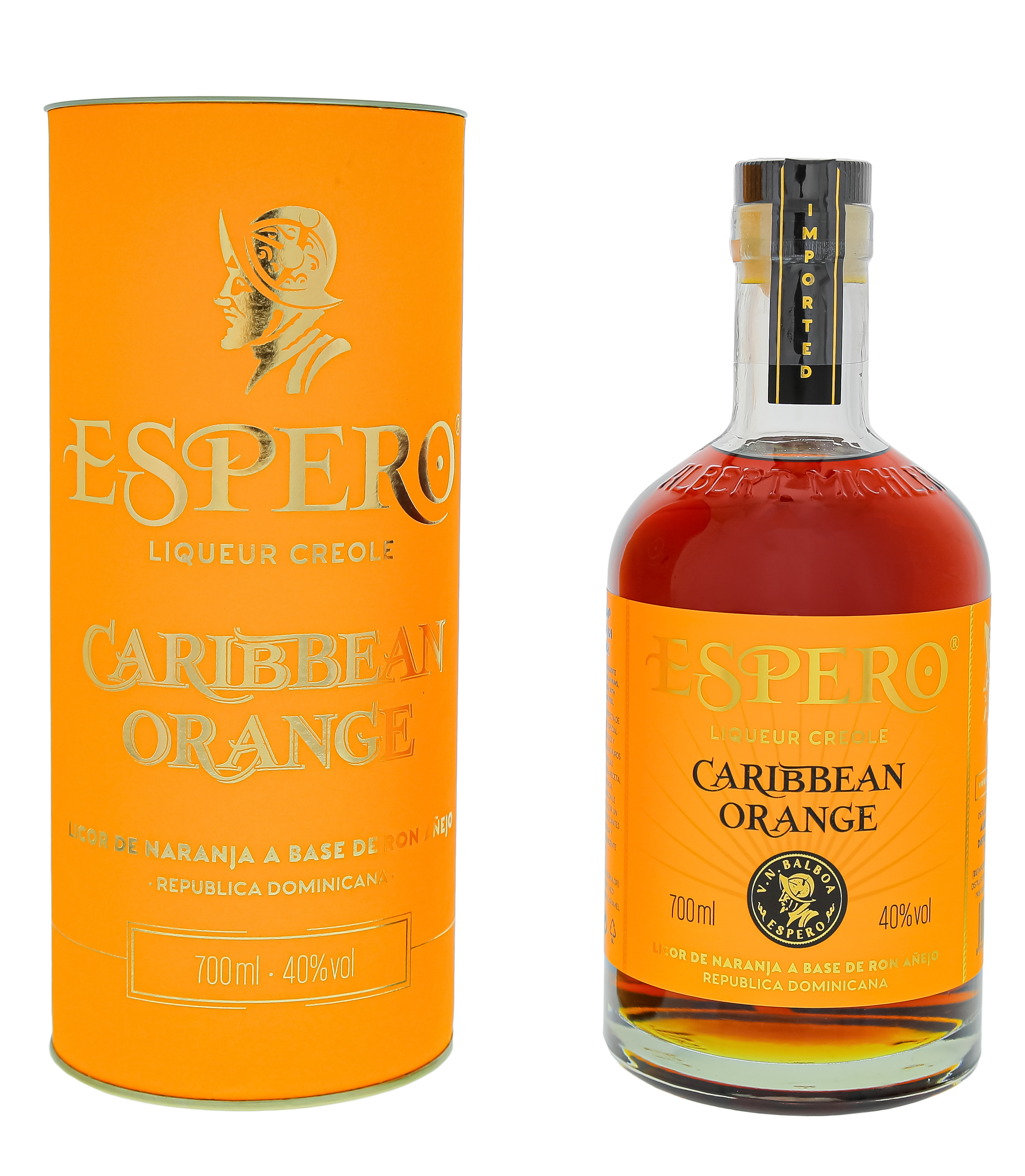 Espero Caribbean Orange Rum Liqueur 0,7L 40% – Tropische Caraïbische Sinaasappel Rumlikeur