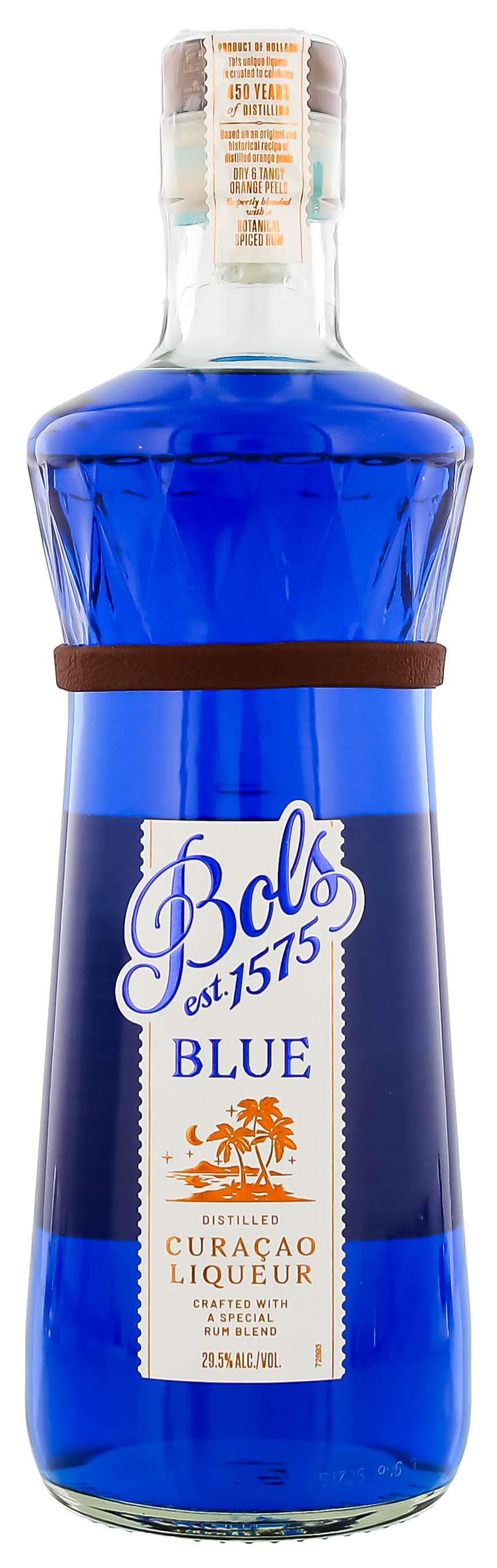 Bols Blue 1575 Curaçao Liqueur 0,7L 29,5% – Blue Curaçao Likeur