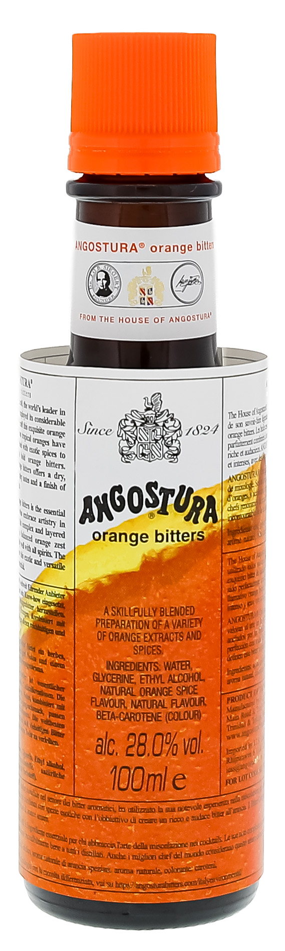 Angostura Orange Bitters 0,1L 28% – Premium Sinaasappelbitters voor Cocktails