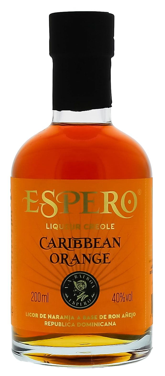 Espero Creole Caribbean Orange 0,2L 40% – Dominicaanse rumlikeur met sinaasappel