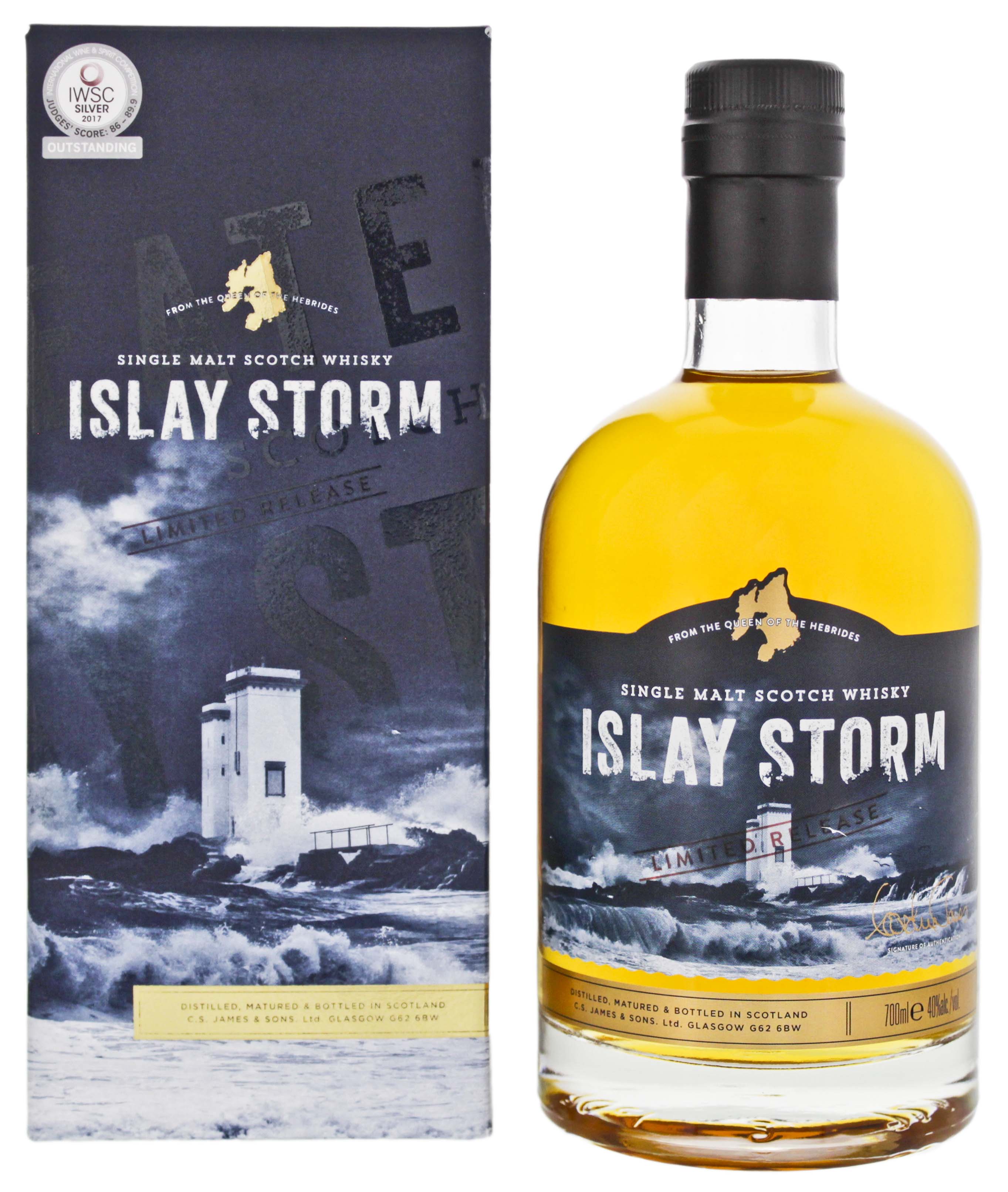 Islay Storm Single Malt Scotch Whisky Limited Release 0,7L 40%