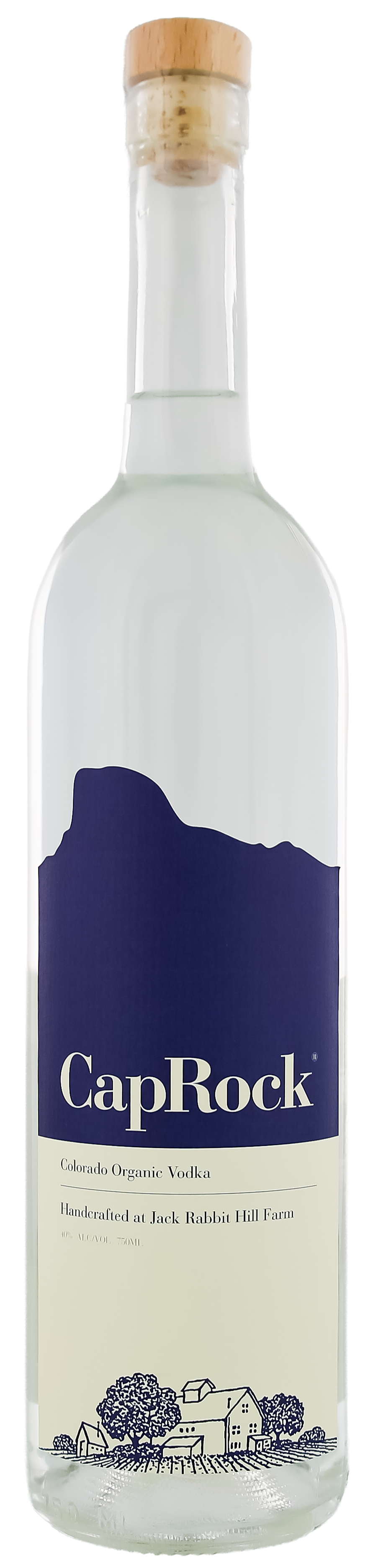 Cap Rock Handcrafted Vodka 0,7L 40% – Ambachtelijke Premium Vodka