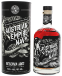 Austrian Empire Navy Reserve rum based spirit 1863 0,7L 40%